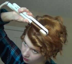 how to curl short hair, Curling hair