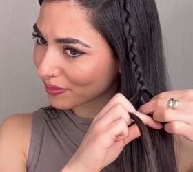 why you should do two braids on the same side, Braiding