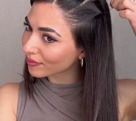 why you should do two braids on the same side, Creating second rectangular section