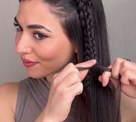 why you should do two braids on the same side, Braiding