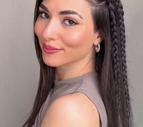 why you should do two braids on the same side, Cute braided hairstyle