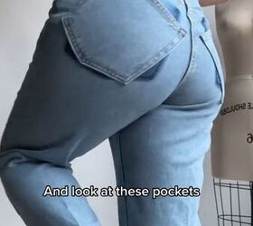 how to give your jeans the tilted pockets look, DIY tilted pocket jeans