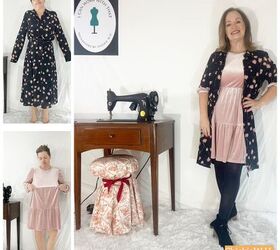 dress to duster refashion