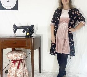 Dress to Duster Refashion