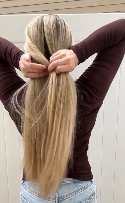 perfect fall hairstyle for hats, Braiding hair
