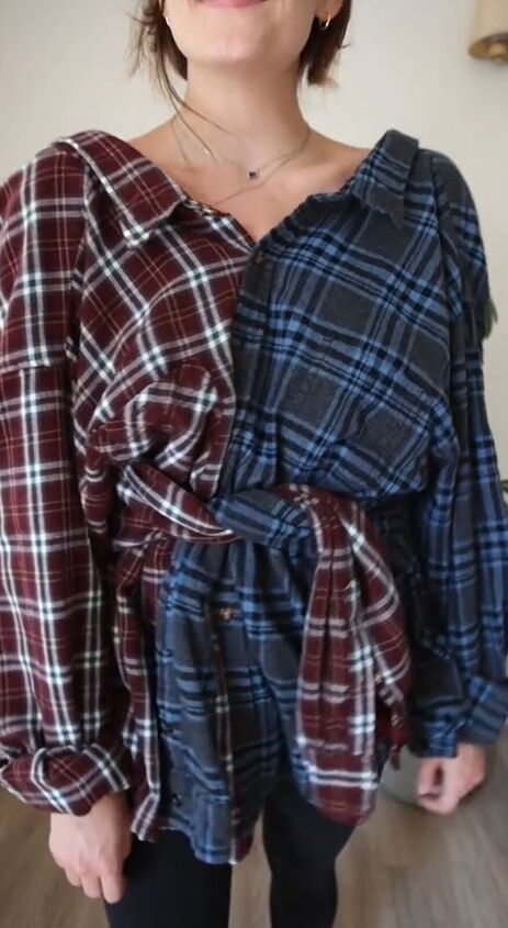 button 2 flannels together, Button 2 flannels together