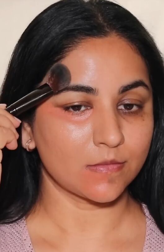 flawless base makeup, Applying foundation