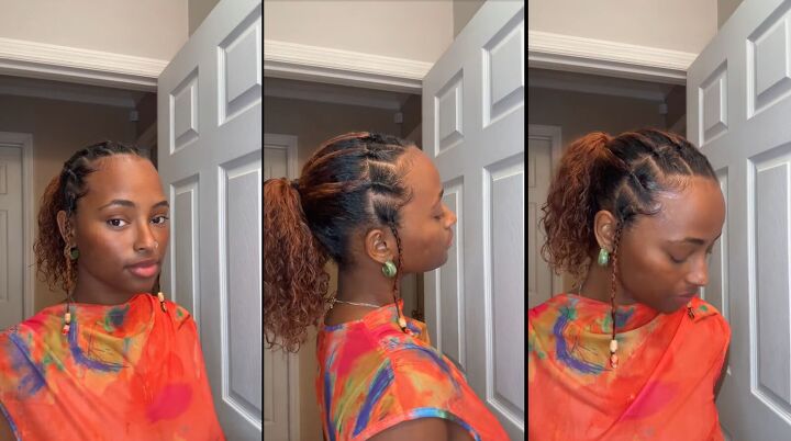 twist your hair like this to upgrade your ponytail, Twist your hair like this to upgrade your ponytail