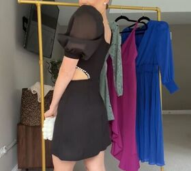 check out this amazing dress for fall parties and weddings, Little black dress