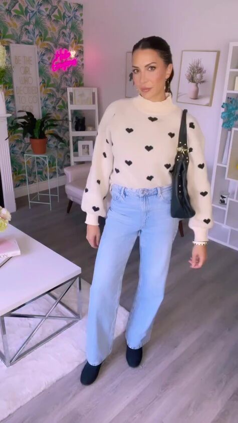 cute fall sweater outfit, Adding bag