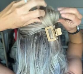 The claw clip trick that makes thin hair look fuller