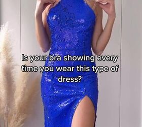 Cool Hack for How to Wear Any Bra With a One Shoulder Dress