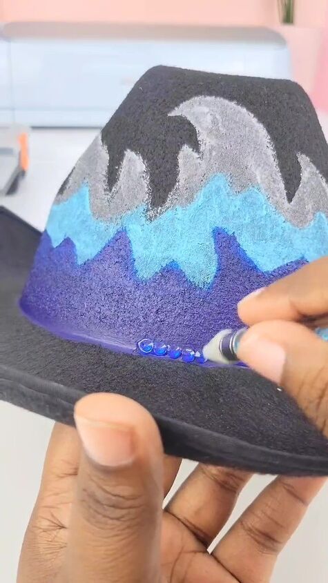 DIY Beyonce's Blue Flame Hat With Me | Upstyle