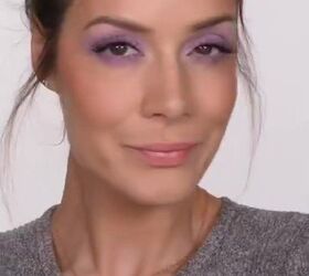 lilac eye makeup, Lilac eye makeup
