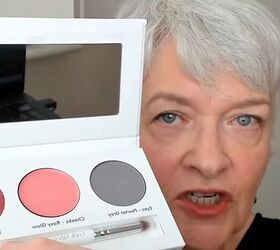 This cool tone makeup look is the perfect, natural everyday makeup look for mature skin