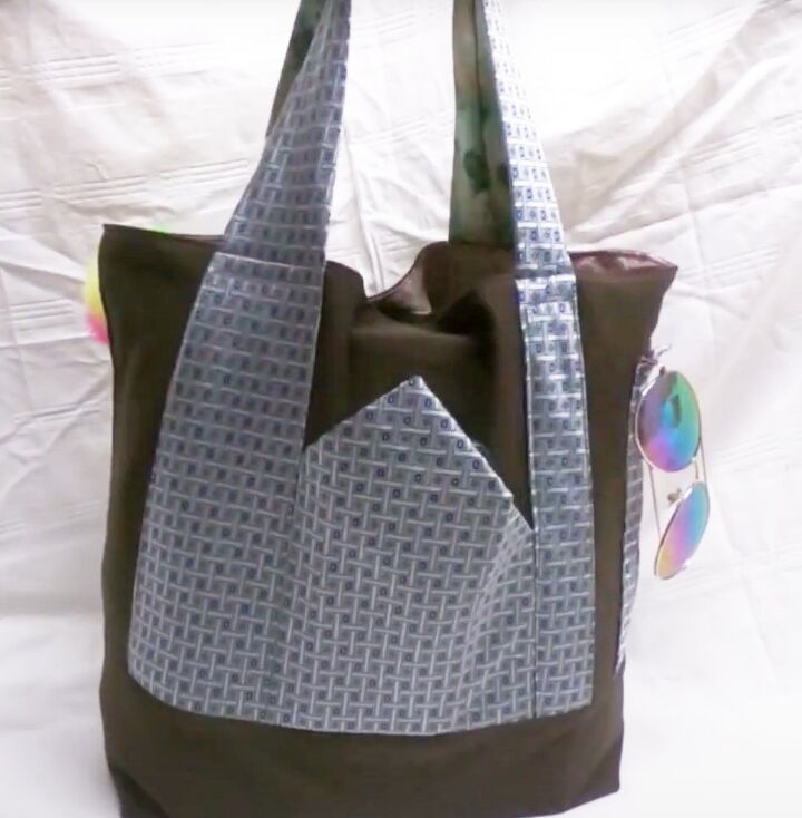 upcycled tote bag, Upcycled tote bag
