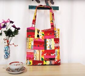 How to DIY a Colorful Patchwork Tote Bag
