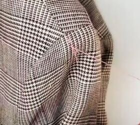 Sleeve Hem Tutorial How to Shorten Jacket Sleeves Upstyle