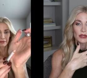 beauty tips for women over 40, Applying brow highlight