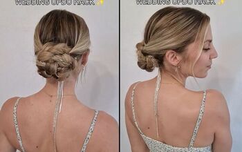 Wedding Updo Hack for This Sparkling Look!