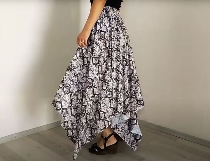 skirt sewing pattern, DIY skirt