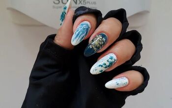Easy Nail Art Tutorial With Dried Flowers