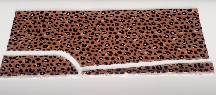 leopard print pants, Drafting pattern