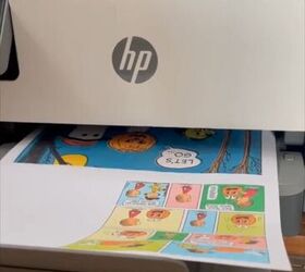 She printed some comics for this unexpected upgrade you do NOT want to miss