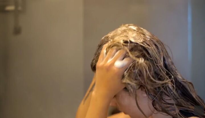 hair care routine steps, Shampooing hair