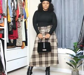 how to elevate your wardrobe, Plaid skirt