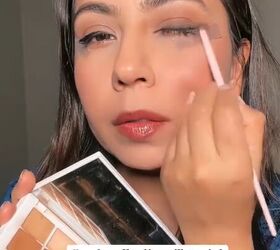 smokey eyeliner tutorial, Applying eyeshadow