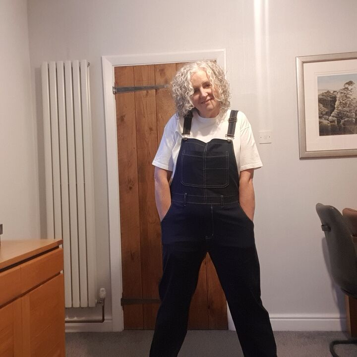 super cute overalls but not for yard work