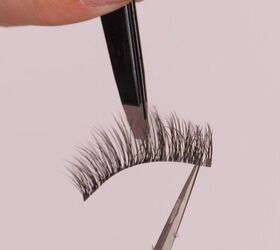 eyelash hacks, Shortening lashes