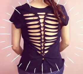 Easy T-shirt Weaving Tutorial: How to Make a Spine Pattern T-shirt