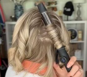 my best tips for big volume and style, Curling hair