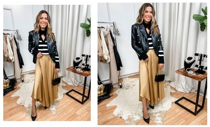 holiday outfit ideas, Workwear silk pants
