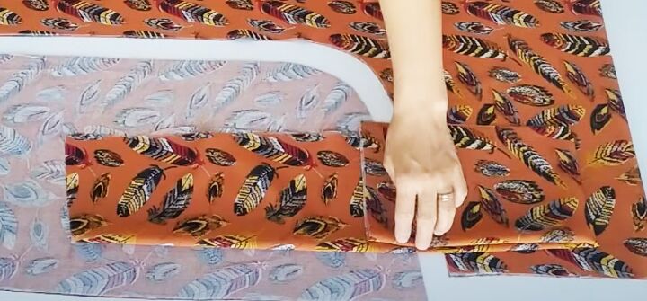 how to sew kimono gown, Preparing cuffs