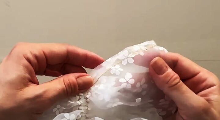 how to sew a scrunchie, Making a ruffle scrunchie