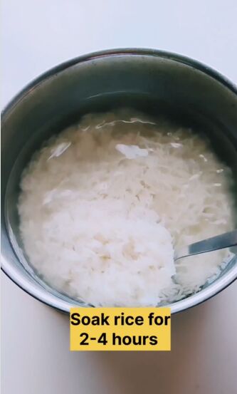 3 easy ingredients to brighten skin, Soaking rice