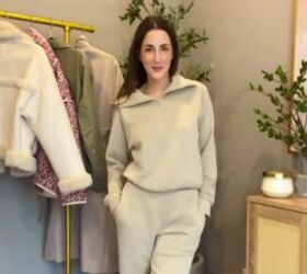 3 matching sets perfect for cozy weather, Cream tracksuit