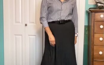 Easy Thrift Flip Tutorial: How to Make a Skirt Bigger