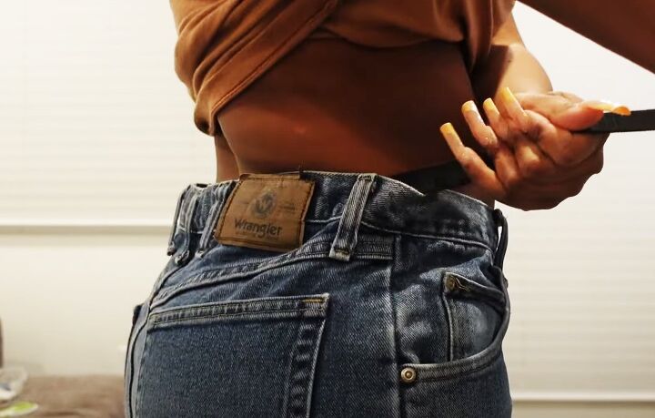 How to Take in Jeans at the Waist | Upstyle