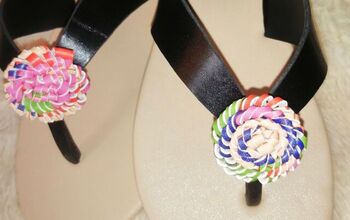 How to Make a Cute Leather Flower for Your DIY Sandals