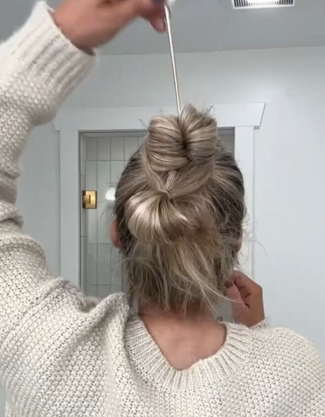 hair hack, Removing hair pin