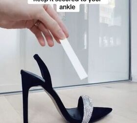 a heel hack every woman should know, Tape