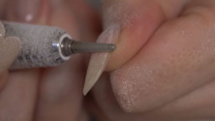 best nail care routine, Using drill machine