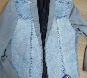 a unique way to upcycle a blazer, Pinning pockets