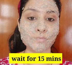 tighten your skin with this instead of botox, Mixture applied to skin