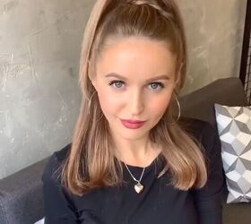 Super Chic Hairstyle for Holiday Photos