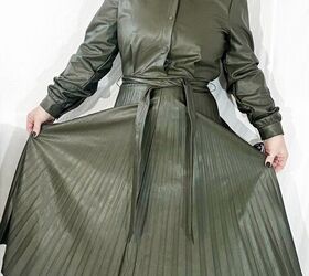 Altering a Faux Leather Dress
